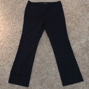 The Limited Ideal stretch black pant fold